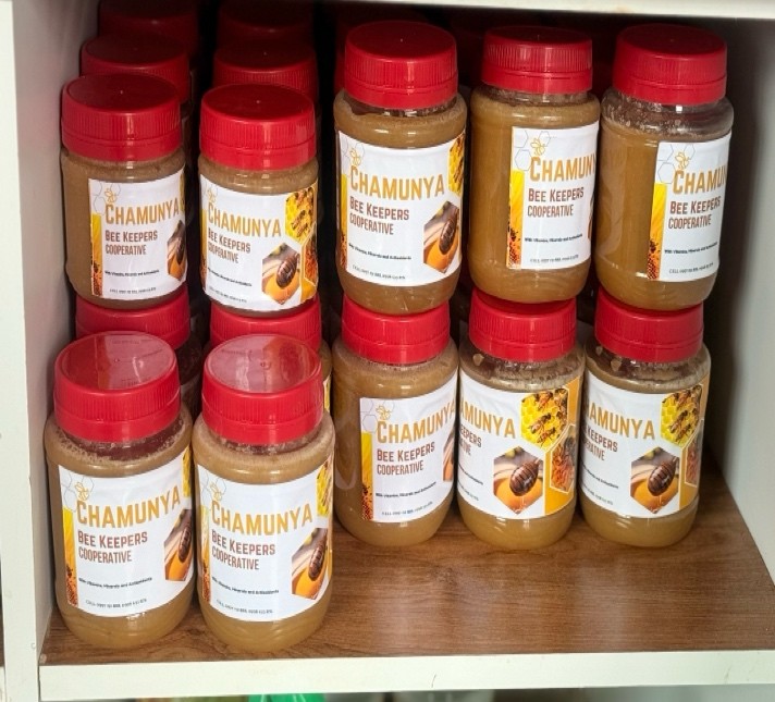 Packaged Honey by Chamunya Cooperative