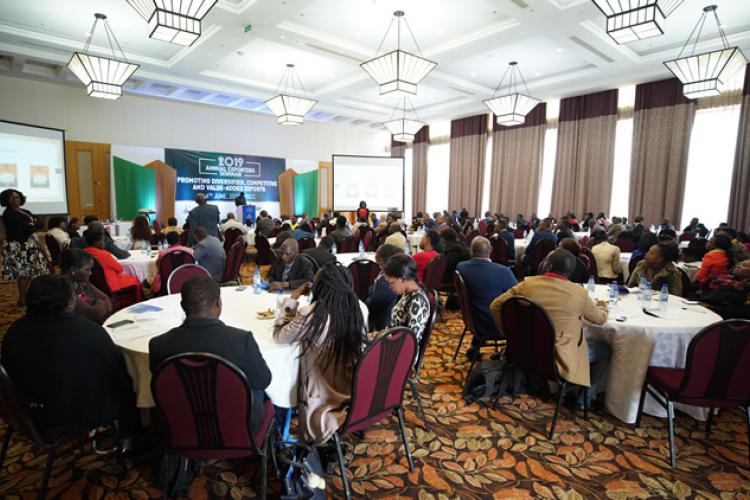 Exporters in training conducted by Malawi Investment and Trade Centre