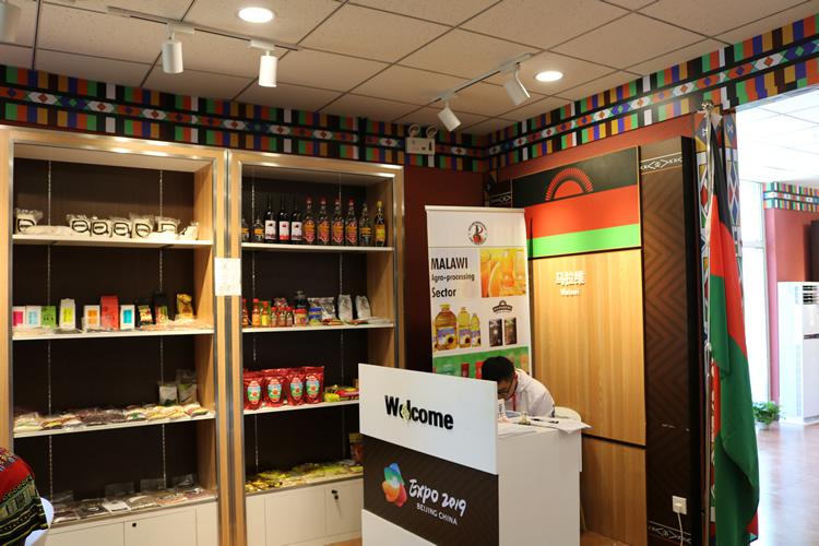 Malawi products on display at China Expo