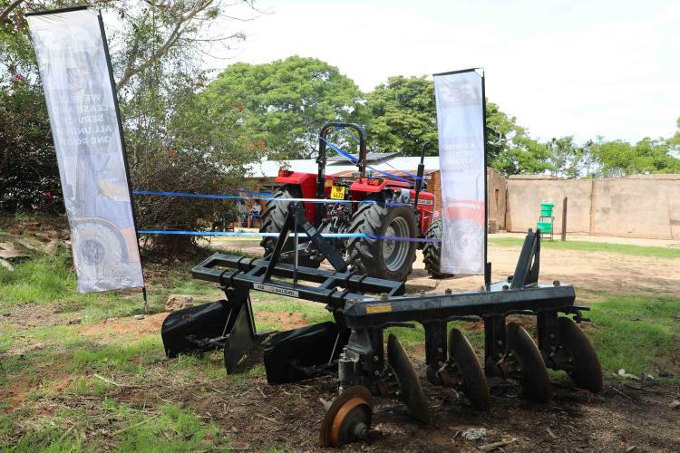 Changu Cooperative Tractor Handover Ceremony