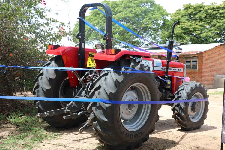 Changu Cooperative Tractor Handover Ceremony