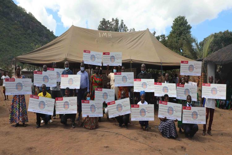 Symbolic Cheque Handover Ceremony to Producer Organizations in Mangochi