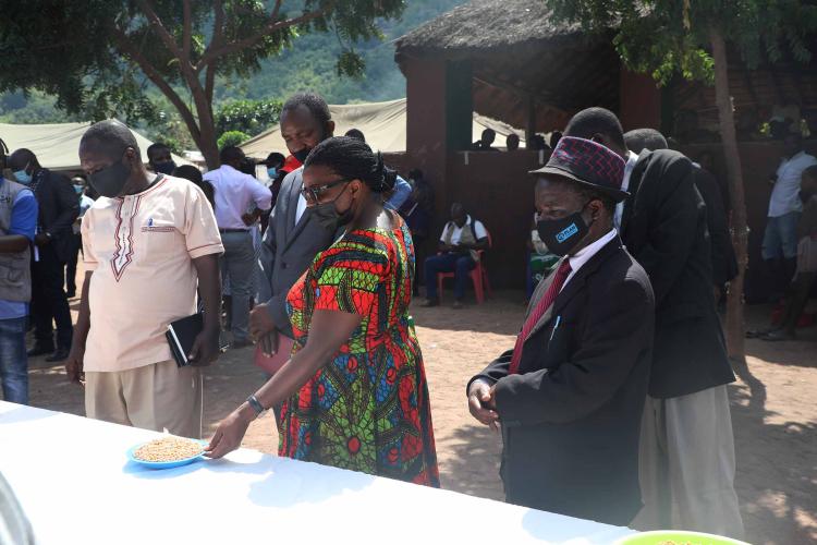 Symbolic Cheque Handover Ceremony to Producer Organizations in Mangochi